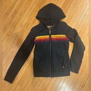 Aviator Nation charcoal zip up